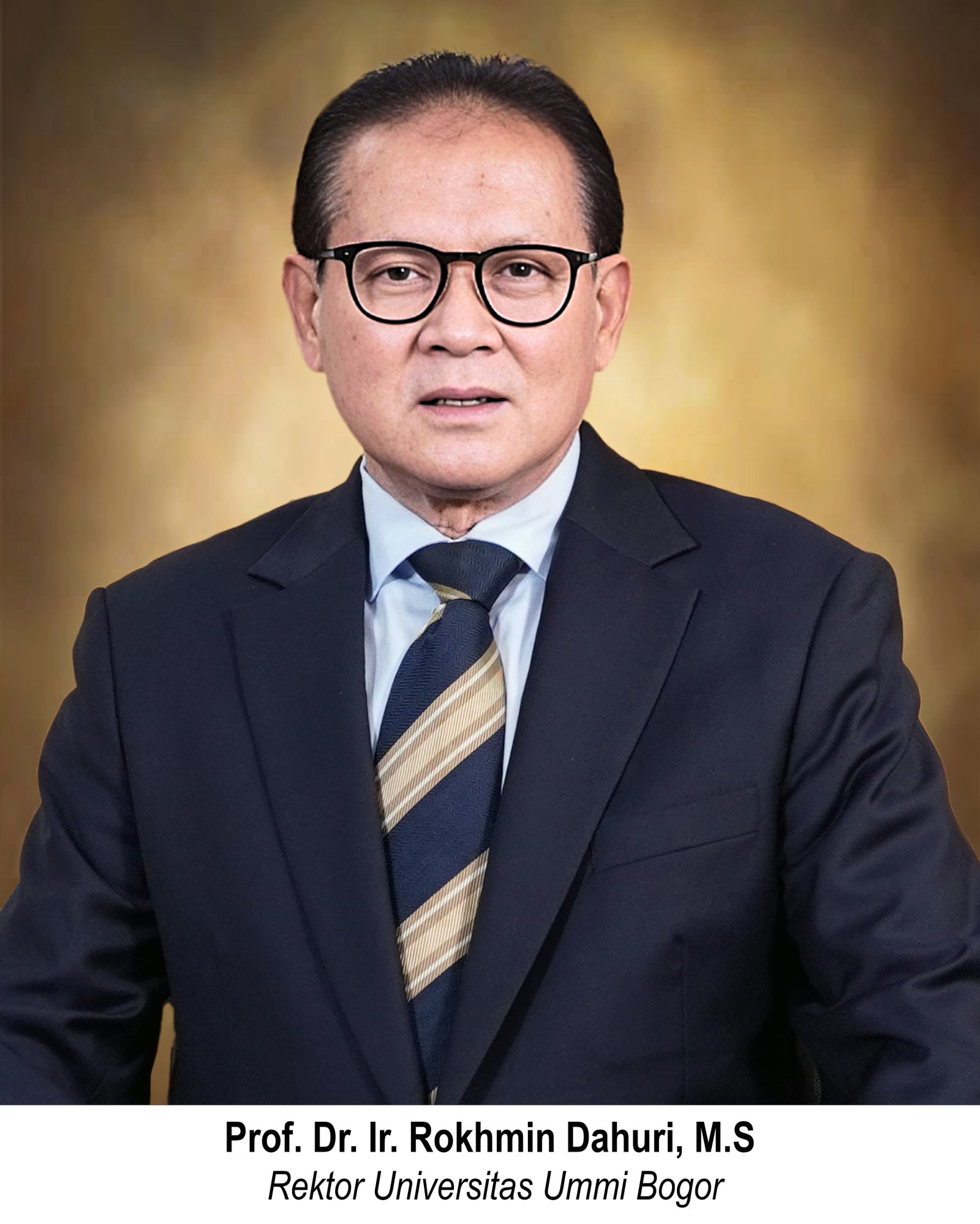 Prof. Dr. Ir. Rokhmin Dahuri, M.S - Rektor Universitas UMMI Bogor